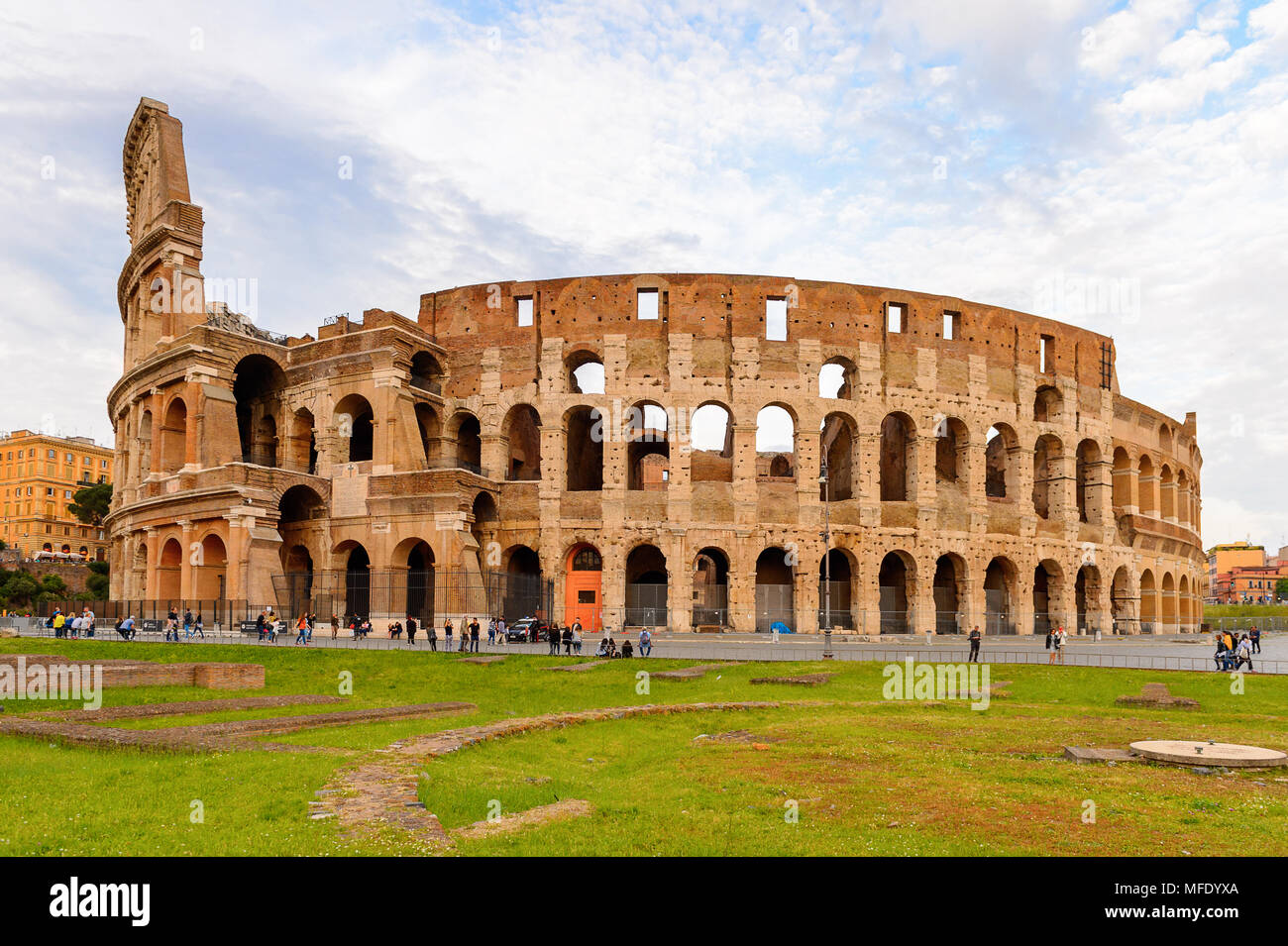 Coluseeum Rome High Res Panoramic view colosseum one main hi-res stock photography and images ...