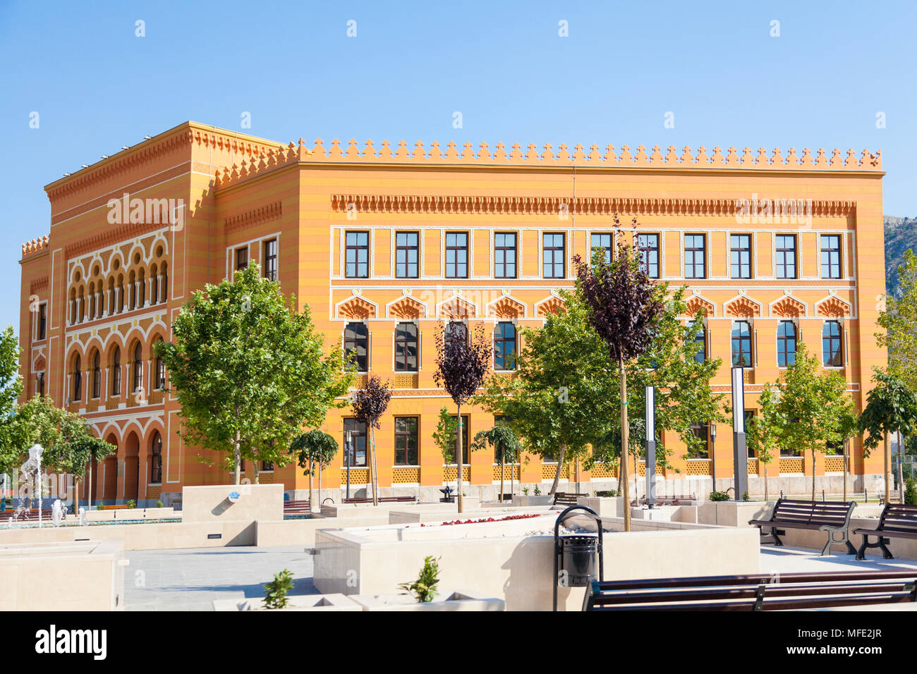 The United World College in Mostar, Bosnia and Herzegovina Stock Photo