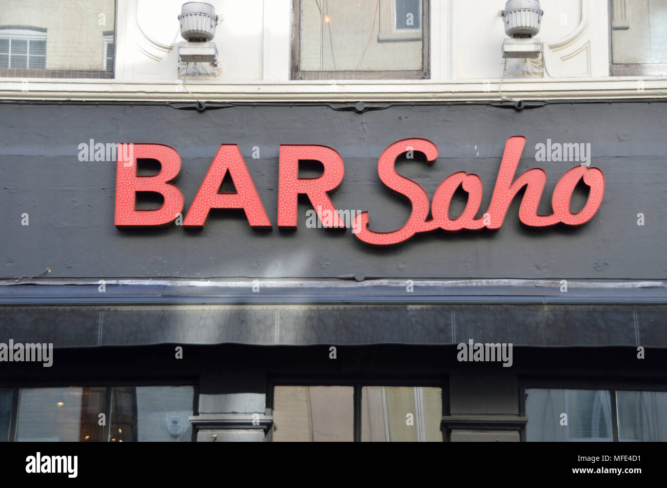 Old compton street london england uk hires stock photography and