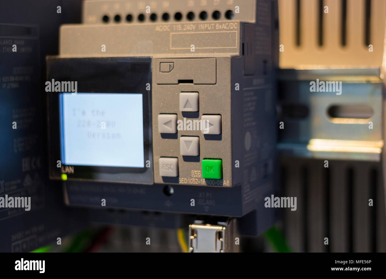 Programmable logic controller plc hi-res stock photography and images ...