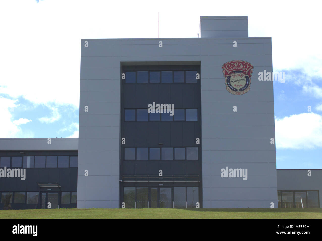 New headquarters building and food production facility for the iconic clonakilty black pudding brand, the most famous black pudding name in ireland. Stock Photo