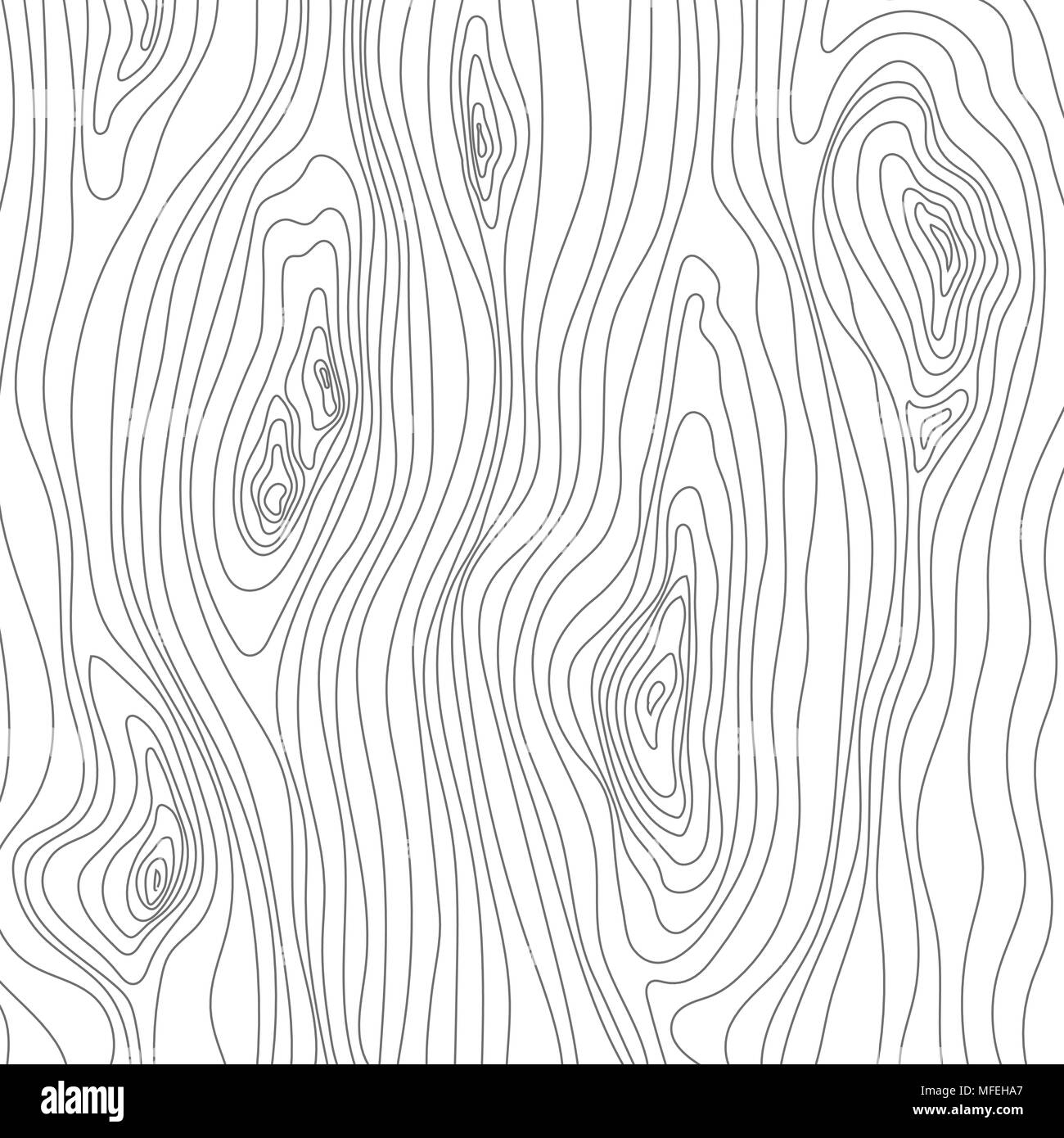 Wood Texture Sketch. Grain cover surface. Wooden fibers. Vector background Stock Vector