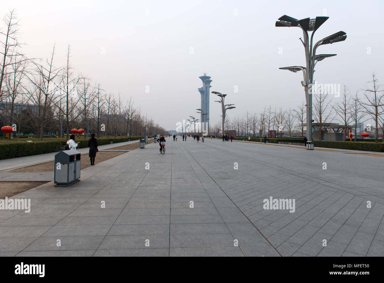 Olympic village in beijing