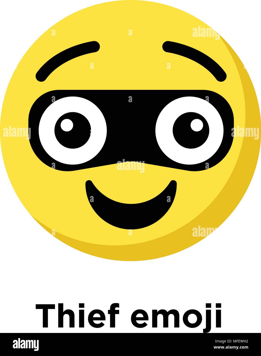 Shocked emoji icon vector vectors hi-res stock photography and images -  Alamy