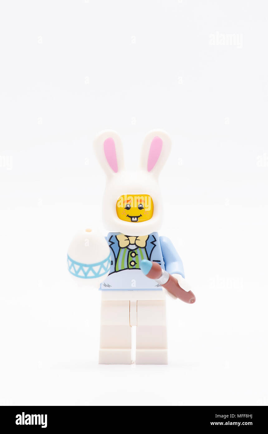 lego easter minifigure