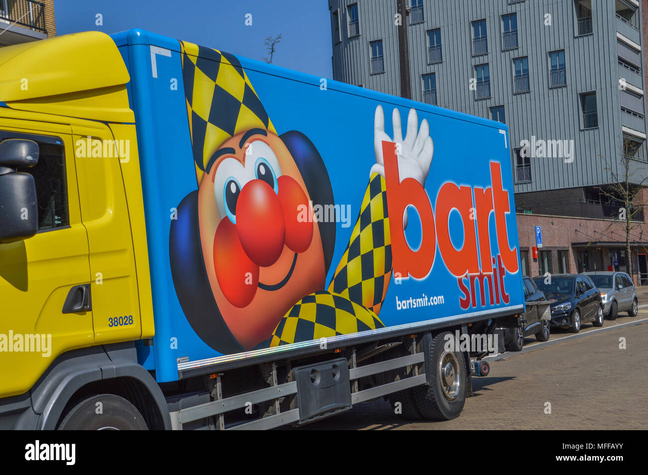 Bart Smit Toy Store Truck At Diemen The Netherlands Stock Photo Alamy