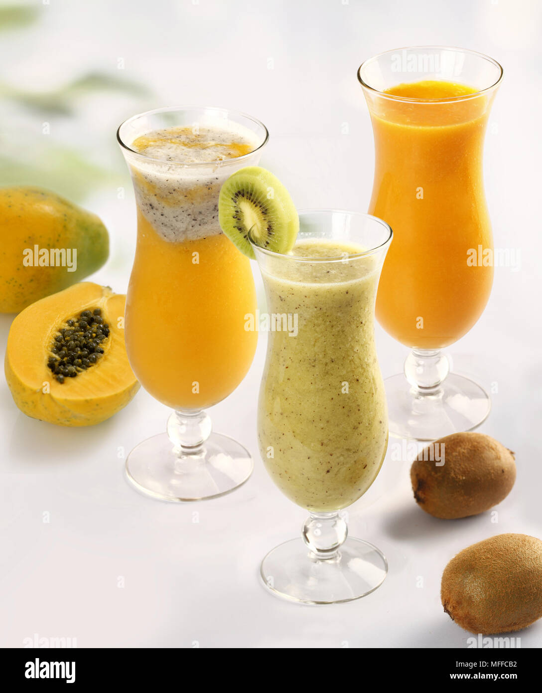 mixed fruit juice Stock Photo Alamy