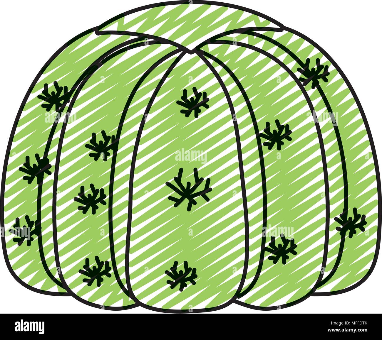 doodle desert natural and exotic cactus plant Stock Vector Image & Art ...