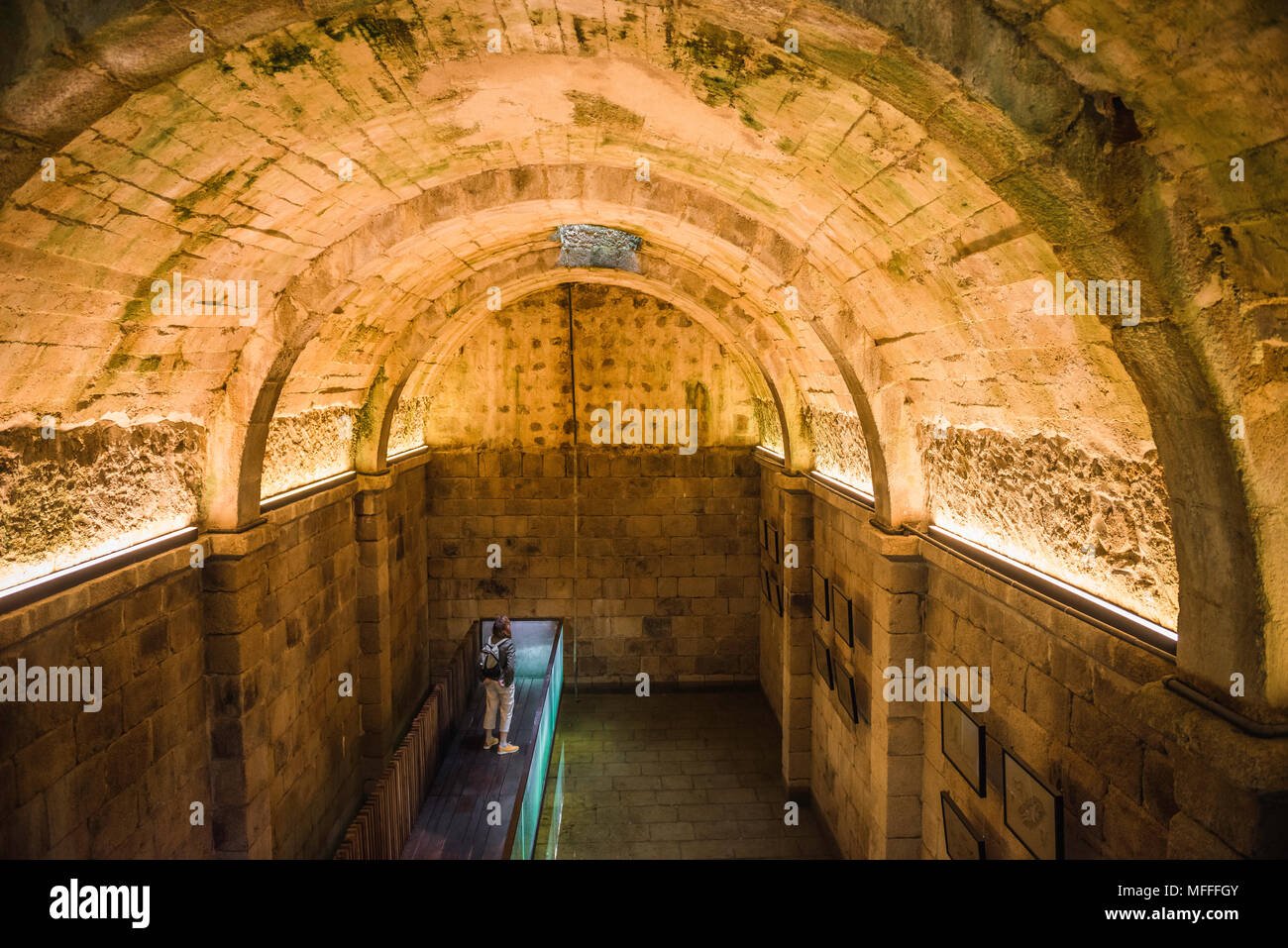 Barrel Vaulted Ceiling Stock Photos Barrel Vaulted Ceiling Stock