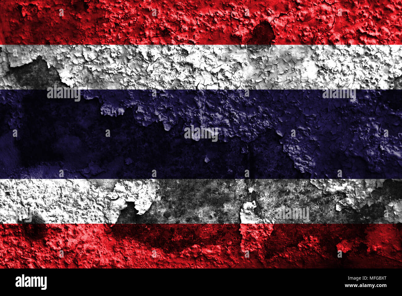 Old Thailand grunge background flag Stock Photo - Alamy