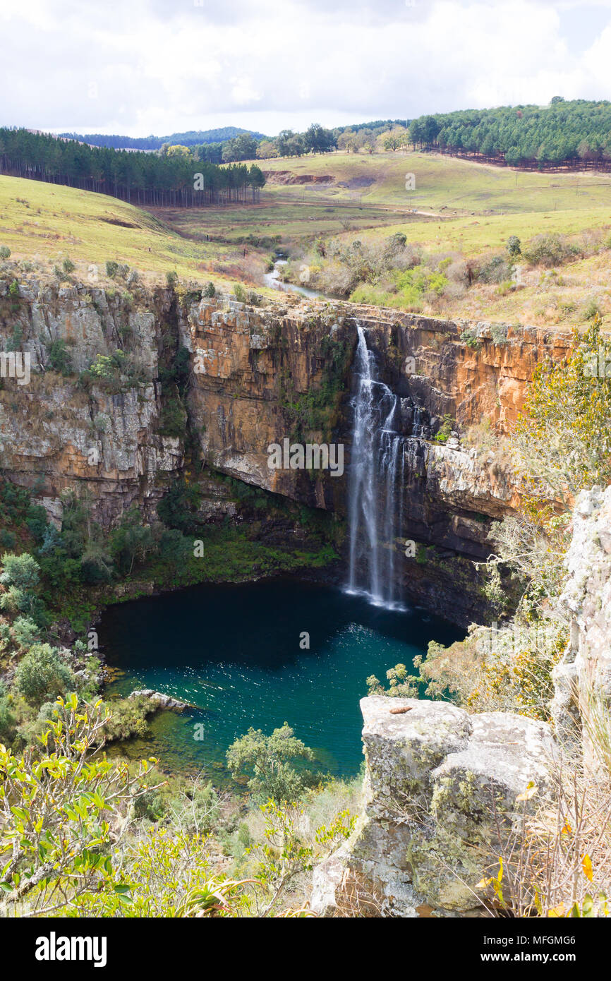 Berlin Falls close up from Blyde River Canyon, South Africa. African landscape. Waterfalls Stock Photo