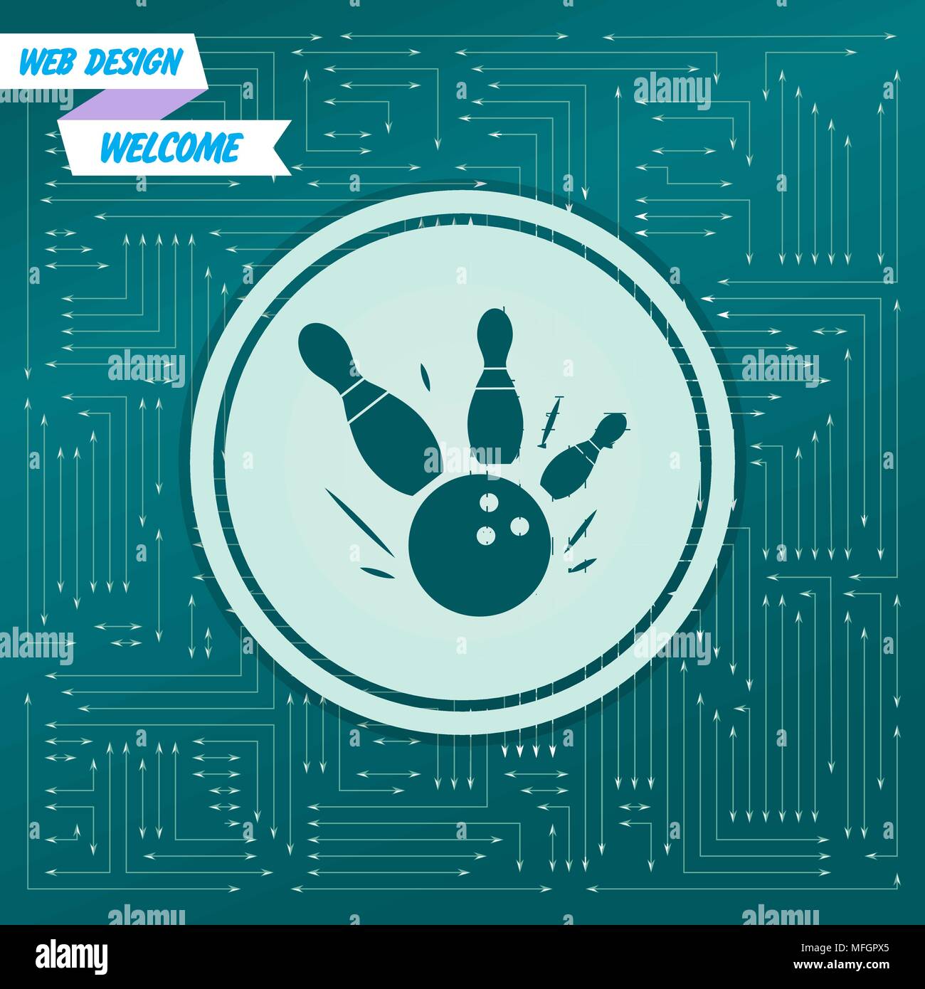 Gutterball Stock Vector Images - Alamy