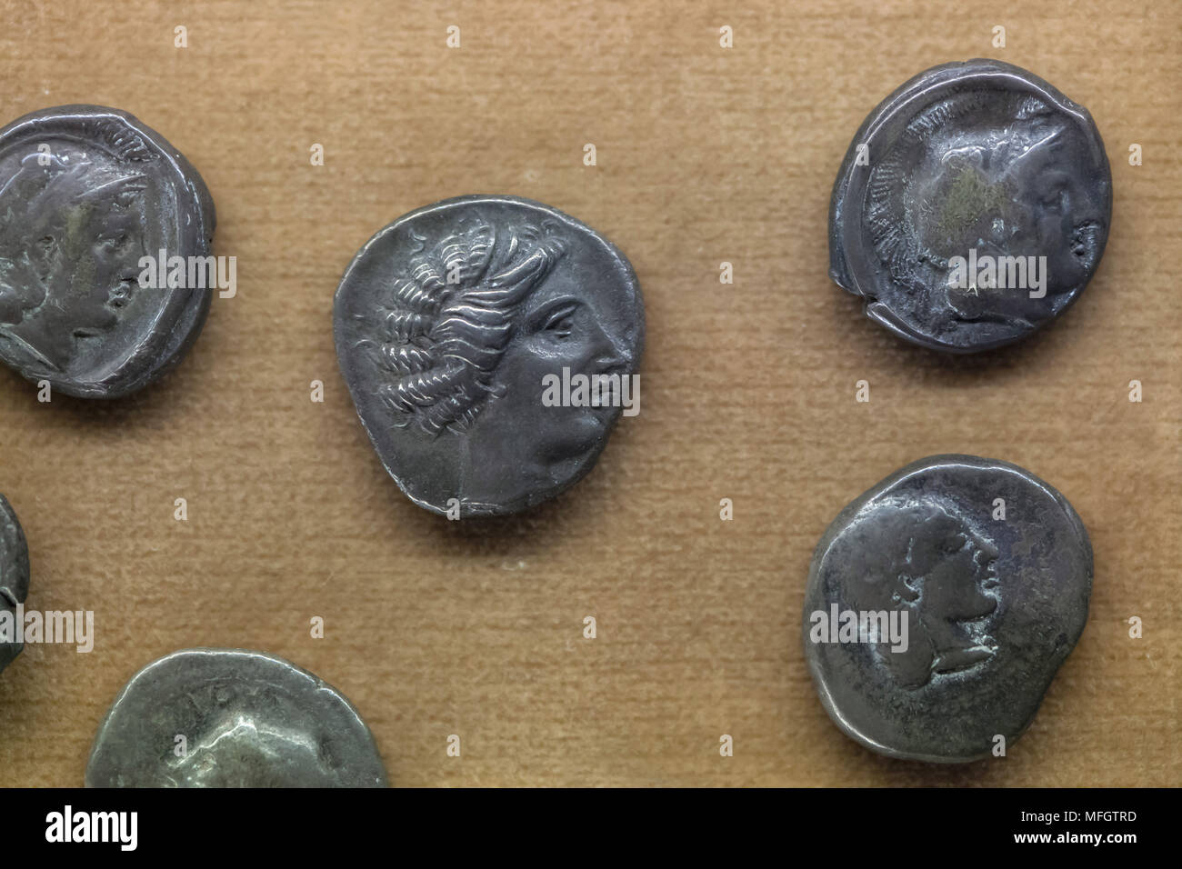 Greek 4th century bc coins hi-res stock photography and images - Alamy