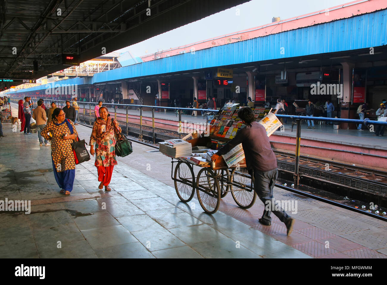 Jaipur junction railway station hires stock photography and images Alamy