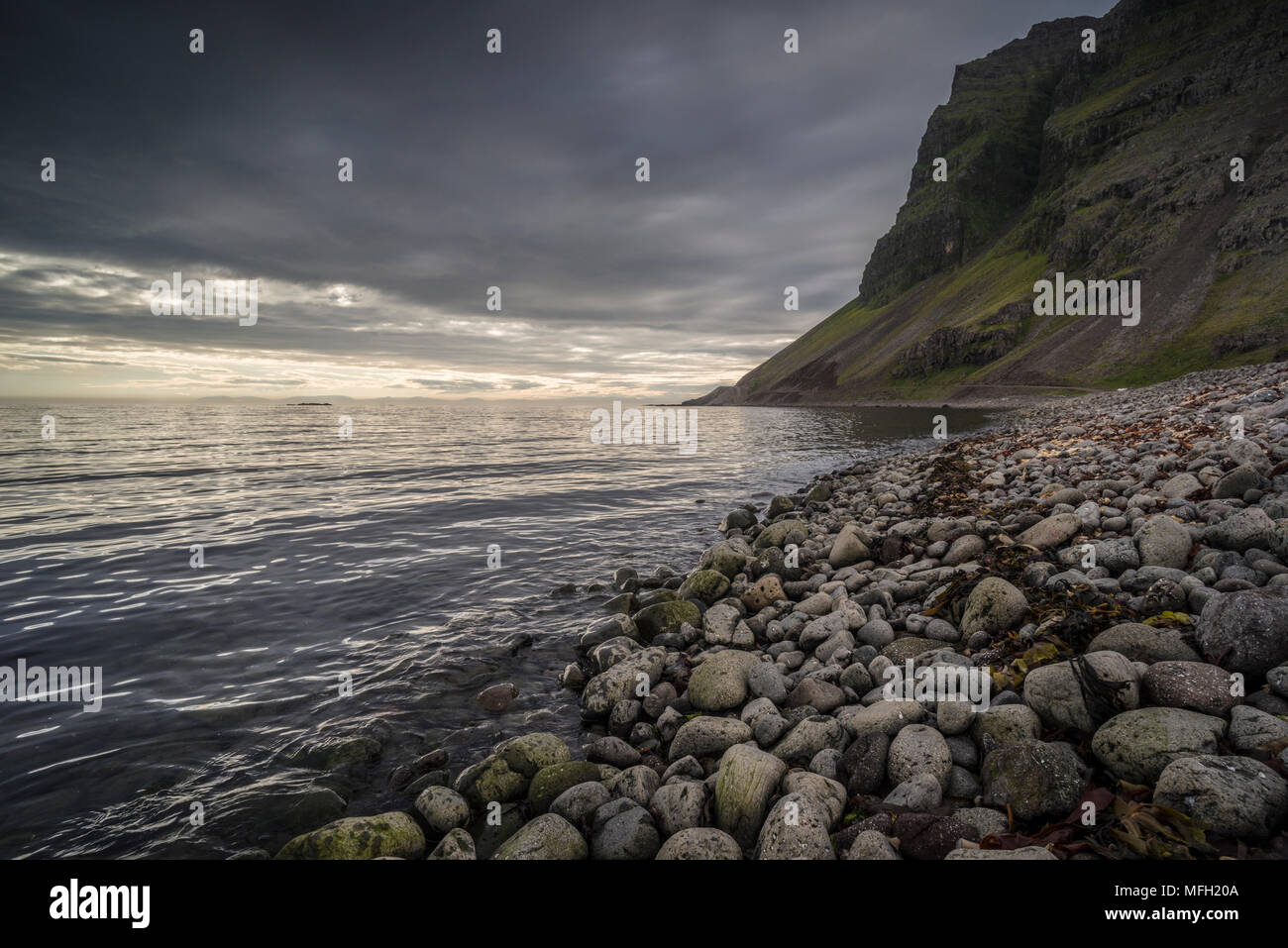 Strandir Coast, Westfjords, Iceland, Polar Regions Stock Photo