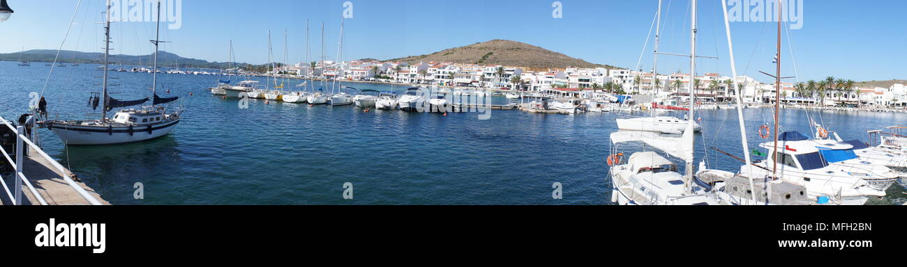 Menorca resort Stock Photo