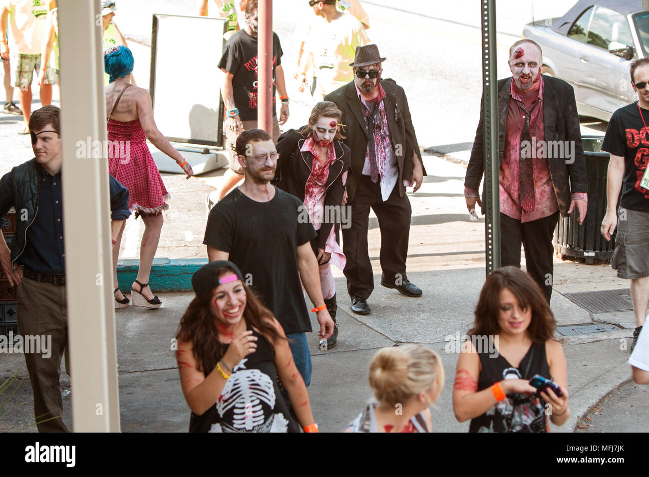 Zombies group hires stock photography and images Alamy