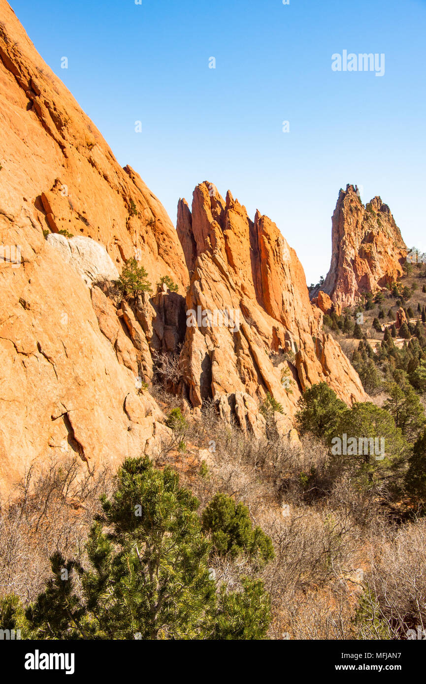 Cathedral Valley at the Garden of the Gods in Colorado Springs ...