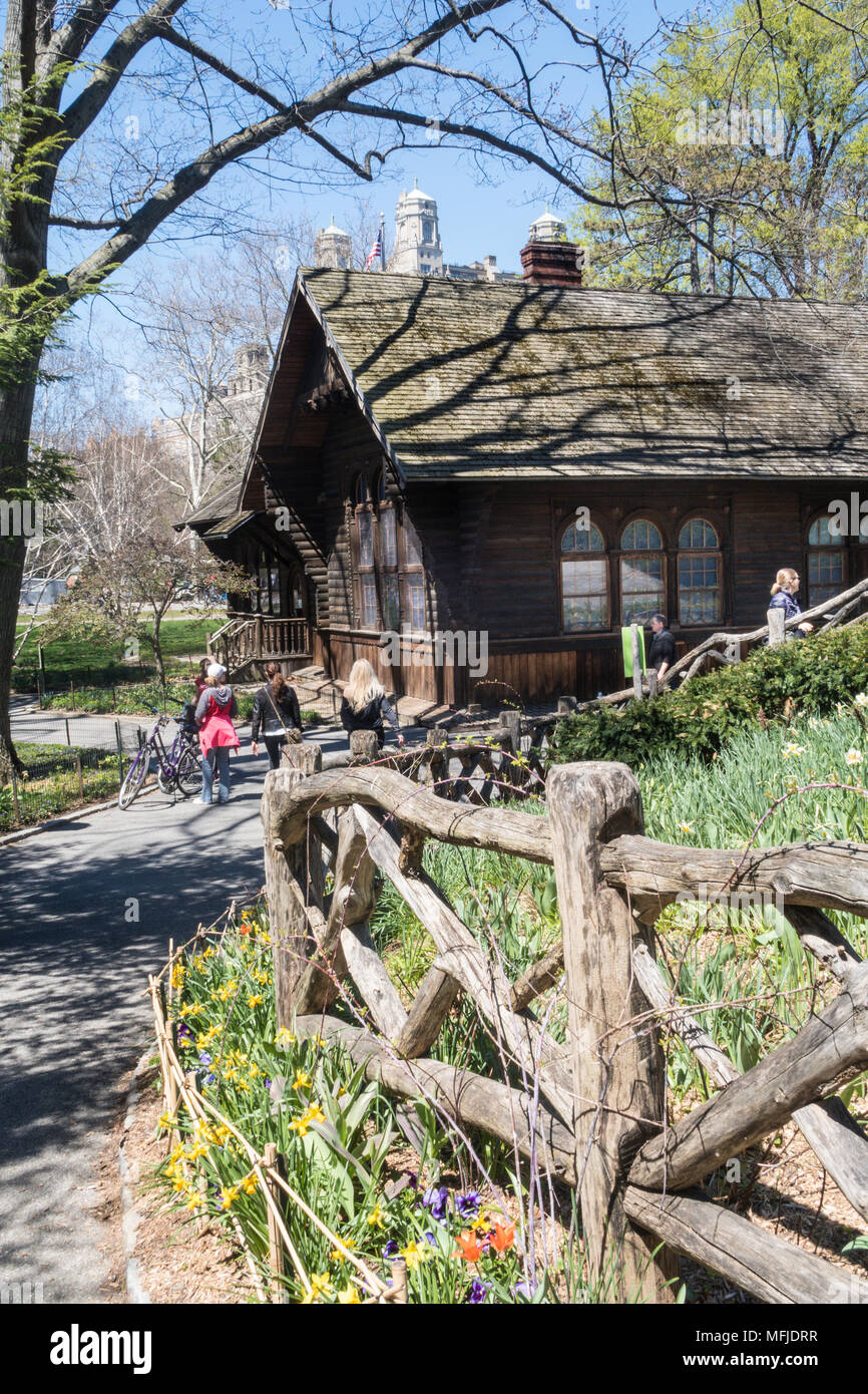 Swedish Cottage Theatre in Central Park, NYC, USA Stock
