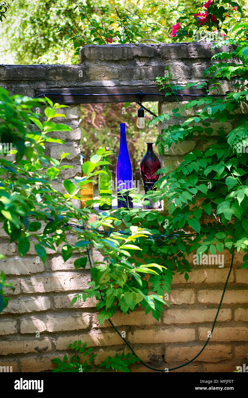 Recycled glass bottles art hires stock photography and images Alamy