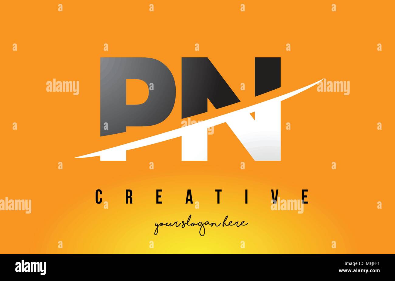 n letter design