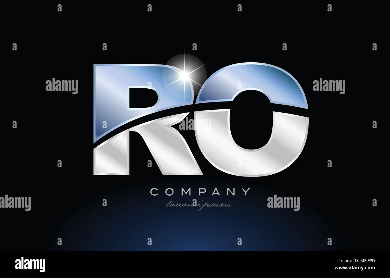 Alphabet Letter Ro R O Logo Design With Metal Blue Color Suitable For A Company Or Business Stock Vector Image Art Alamy Alphabet Letter Ro R O Logo Design With Metal Blue Color Suitable For A Company Or Business Stock Vector Image Art Alamy