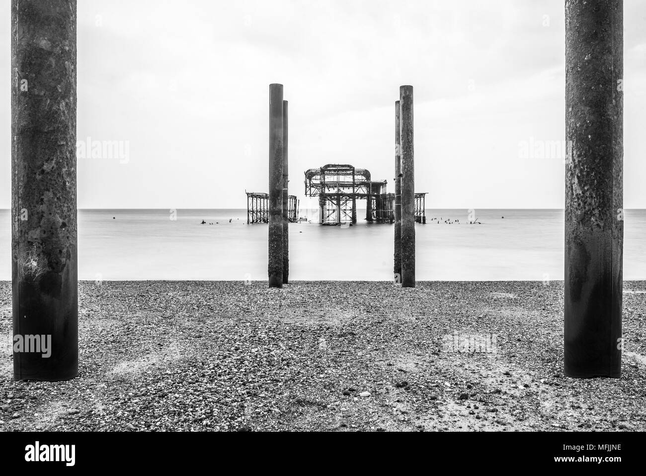 One Point Perspective Black And White Stock Photos Images Alamy