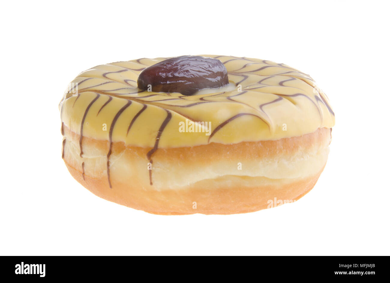 donut isolated on white background Stock Photo - Alamy