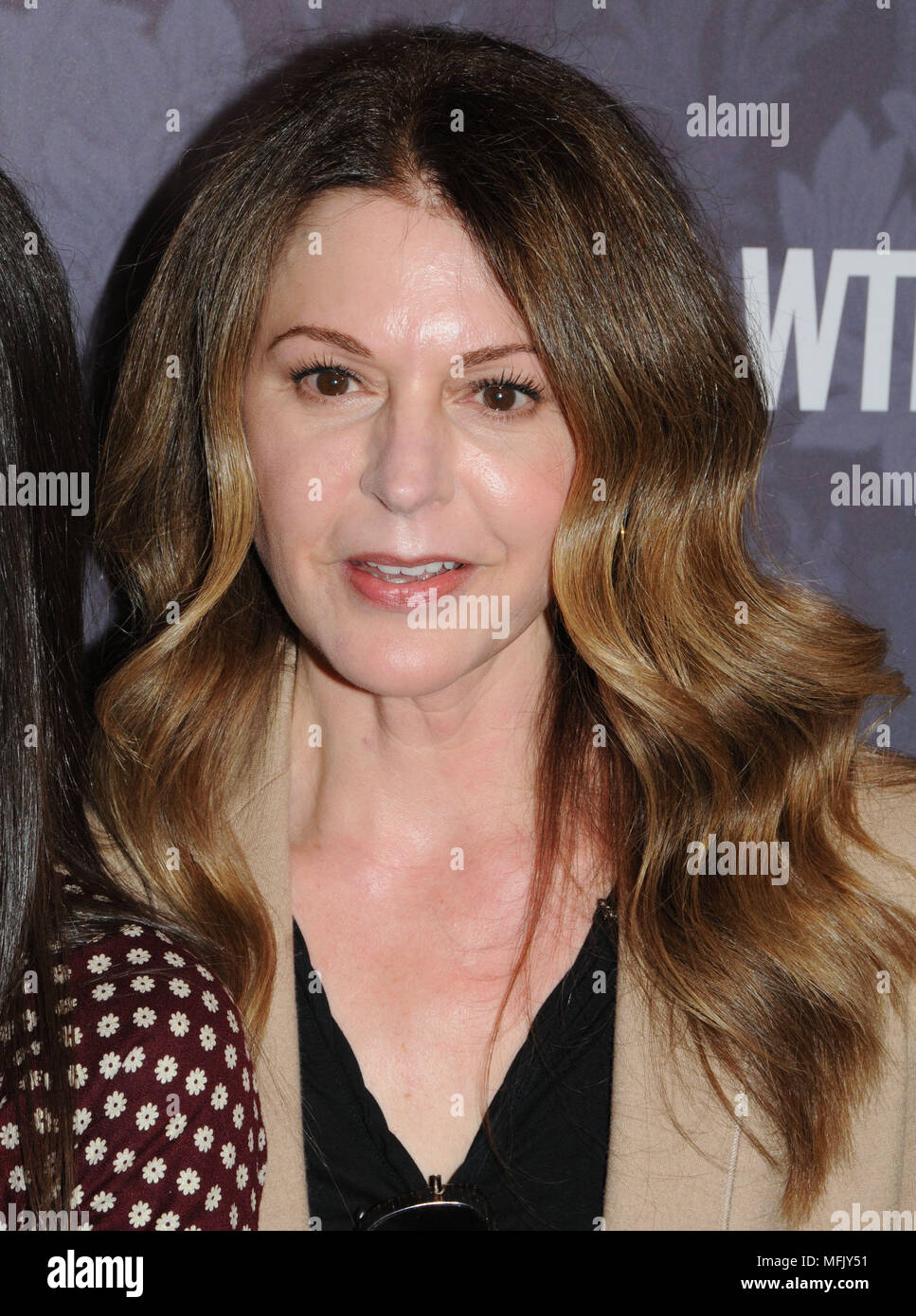 LOS ANGELES, CA APRIL 25 Actress Jane Leeves attends the Premiere of Showtime's 'Patrick