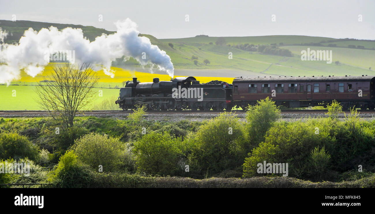 Dorchester, Dorset, UK. 26th April 2018. The Great Britain XI excursion ...
