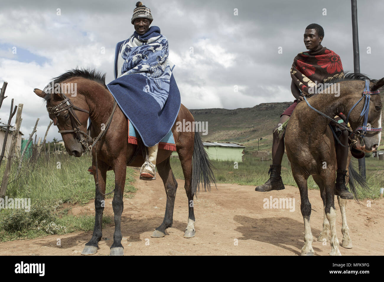 February 23, 2017 Matatiele, Eastern Cape, South Africa Two Sotho