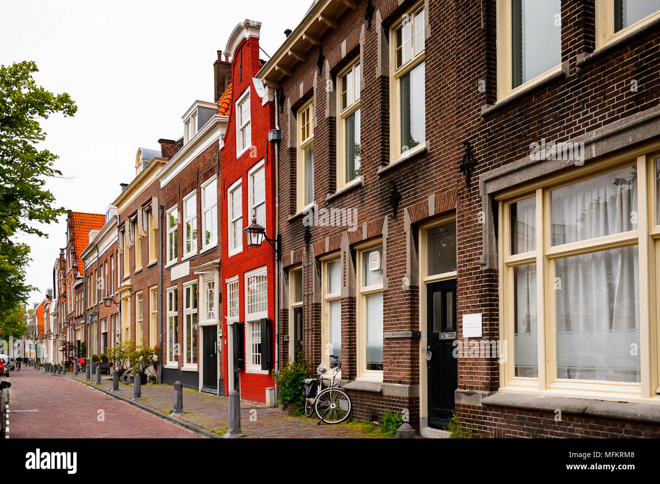 Typical house in Haarlem, Netherlands Stock Photo Alamy