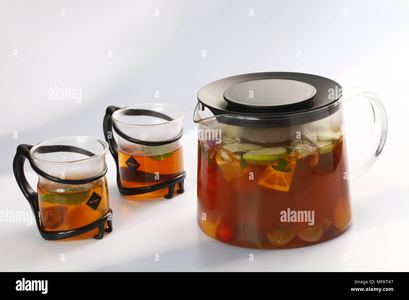 Mixed fruit tea hi-res stock photography and images - Alamy
