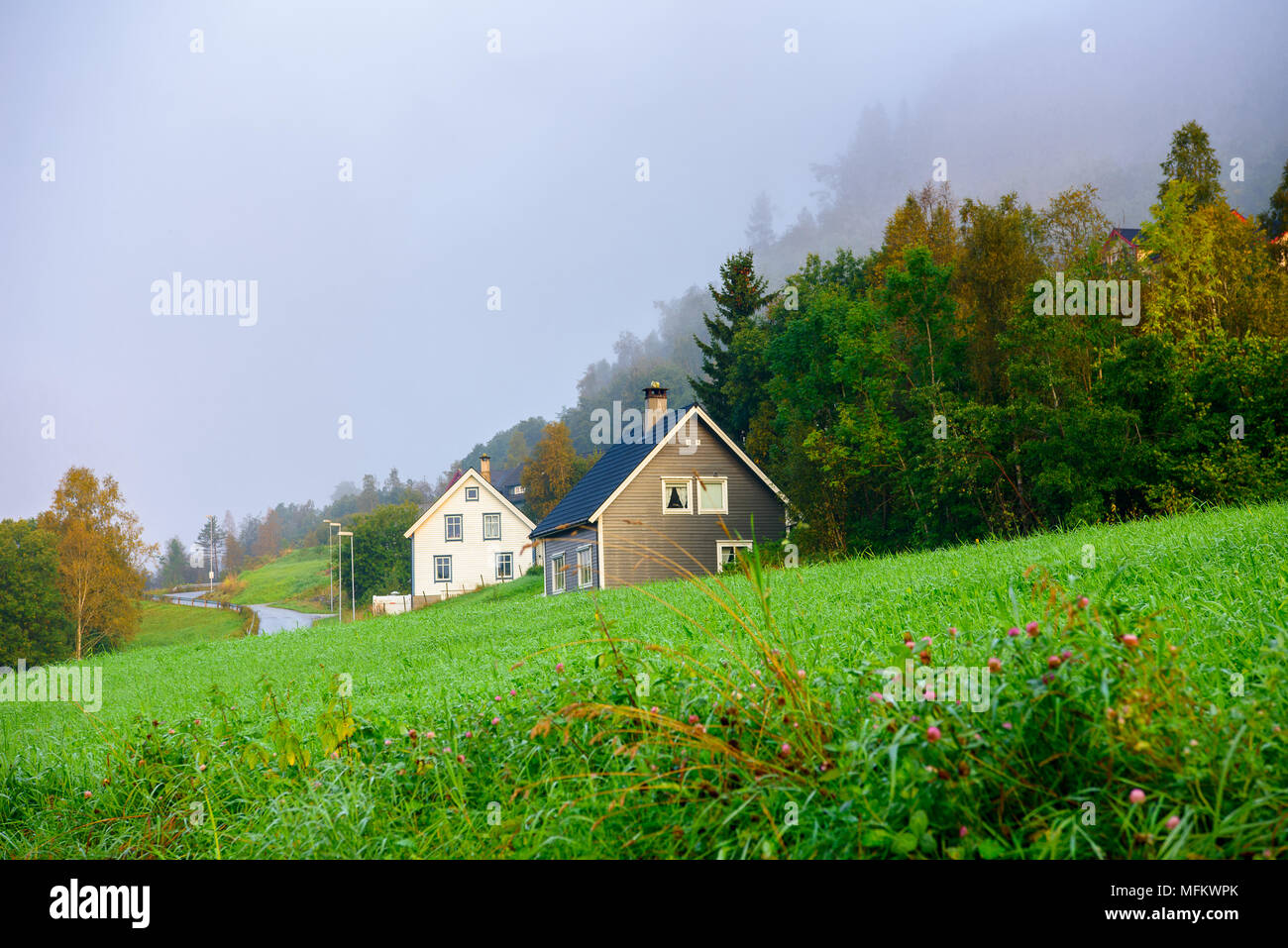 Geilo in Hardangervidda Plateau, Norway, Europe Stock Photo Alamy
