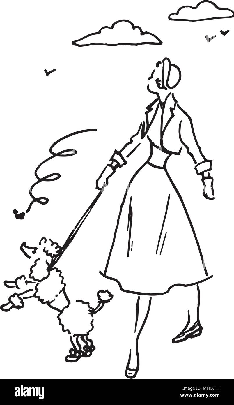 Strollers With Dogs Stock Vector Images Alamy