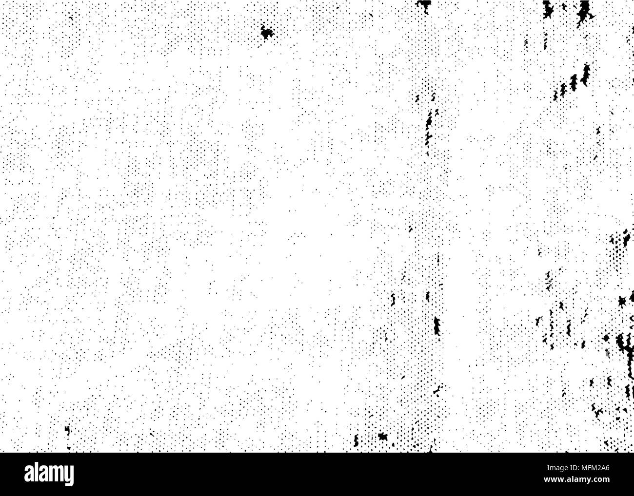 Crumpled linen fabric vector background. Black and white burlap canvas