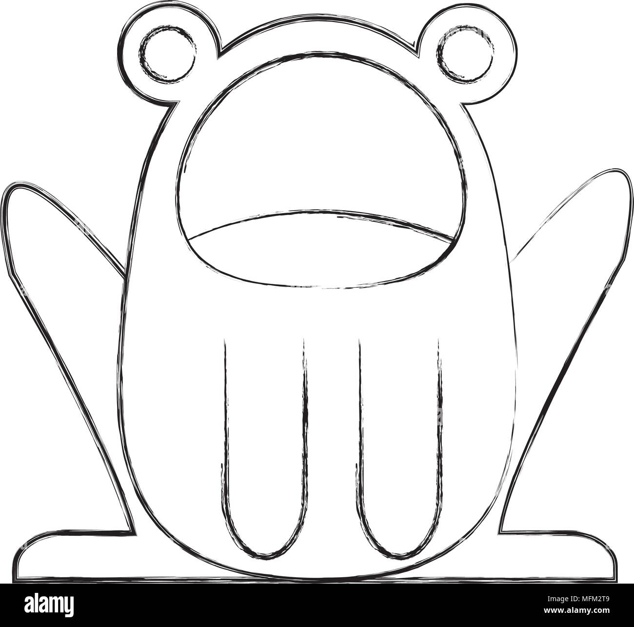 cute frog costume baby halloween Stock Vector Image & Art Alamy