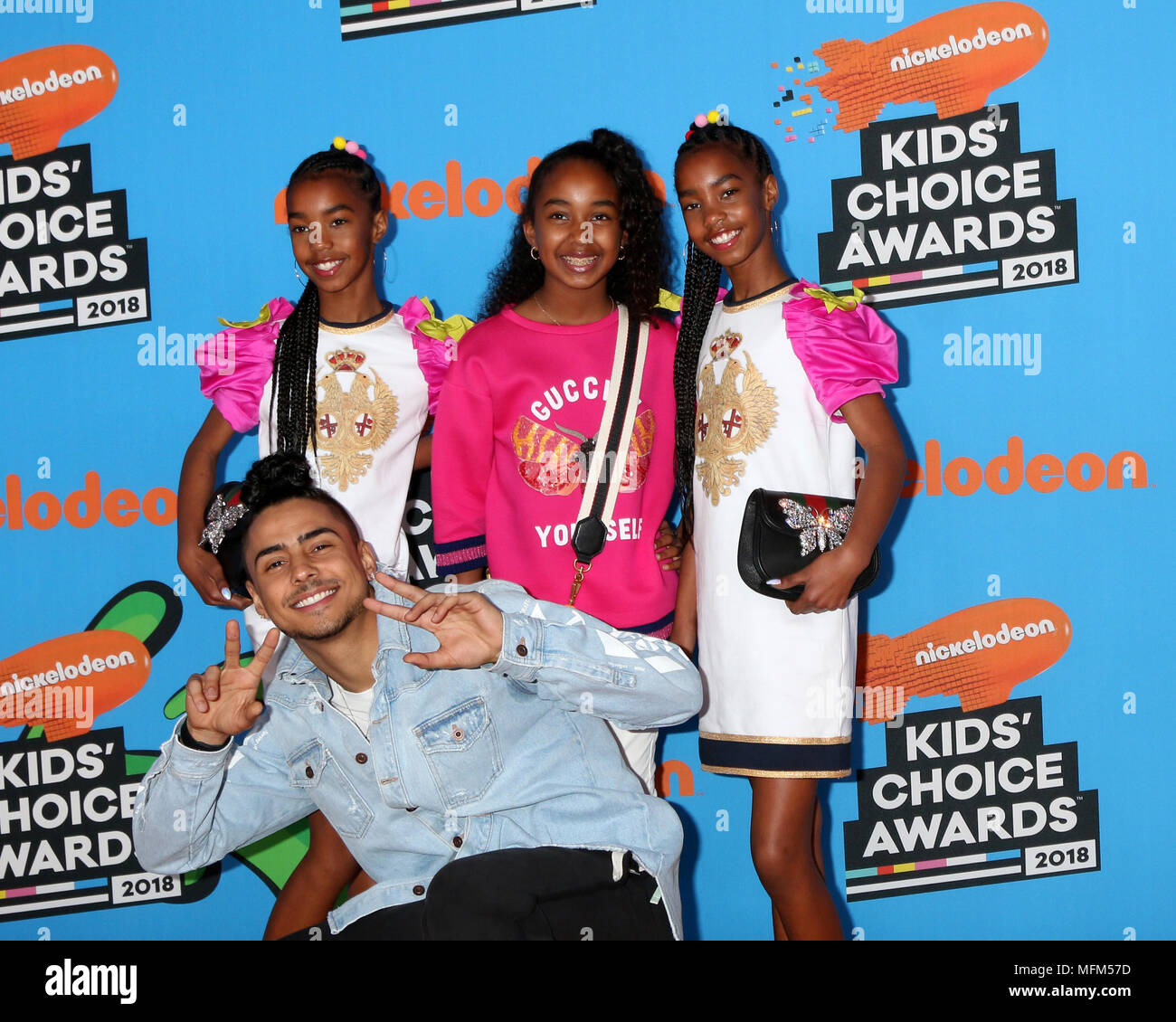 2018 Nickelodeon Kids' Choice Awards, held at The Forum in Inglewood