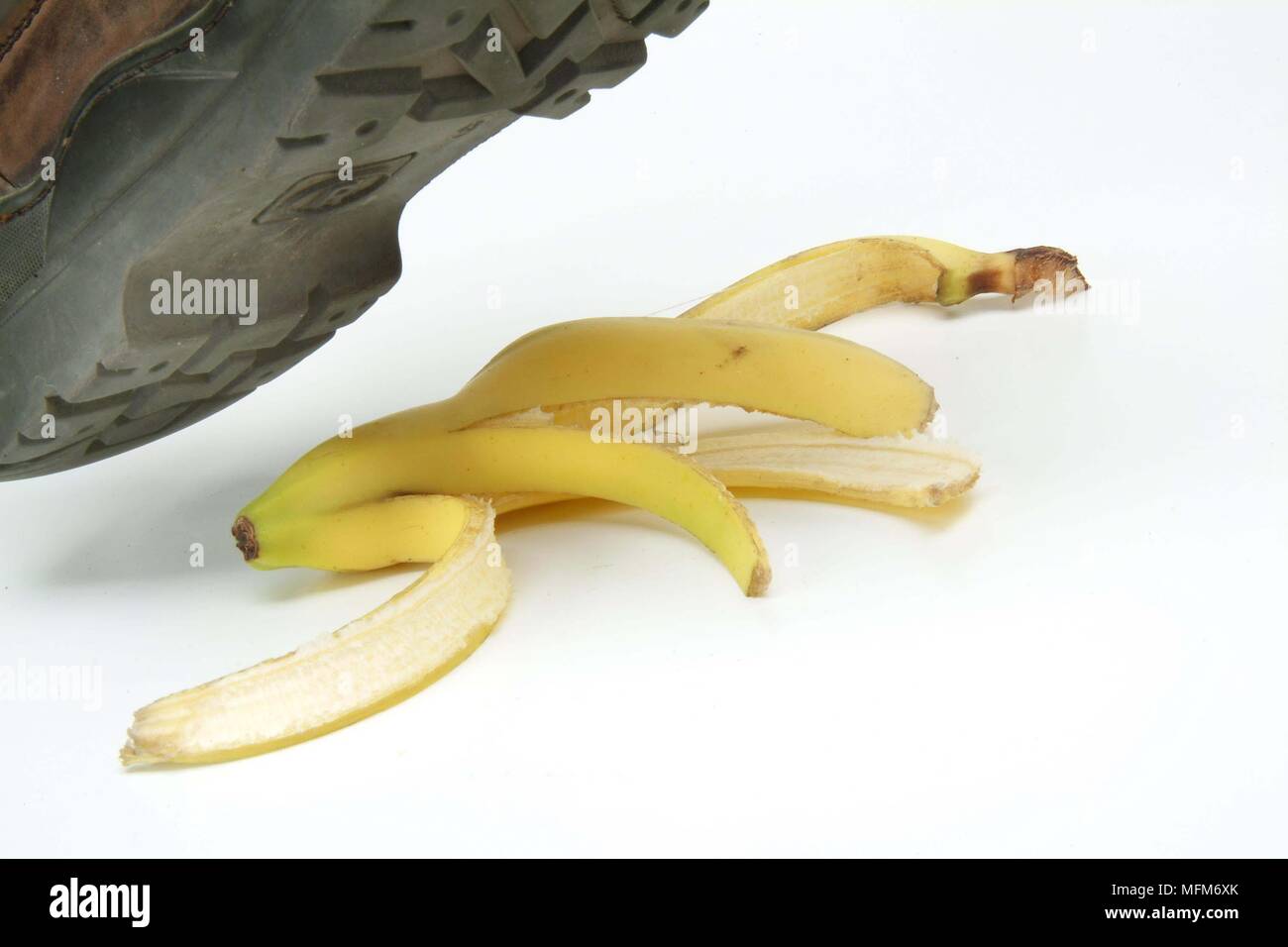 slip on a banana peel