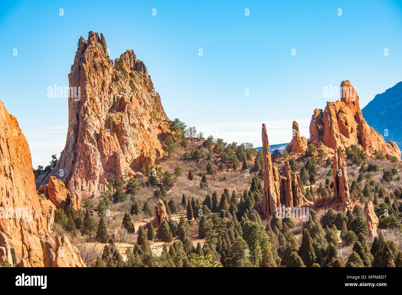 Cathedral Valley at the Garden of the Gods in Colorado Springs ...