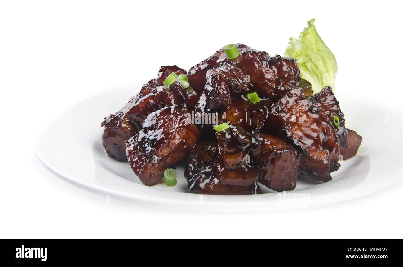 pork. chinese cuisine asia food Stock Photo Alamy