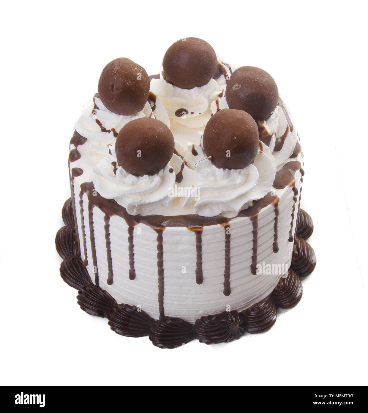 ice cream cake. chocolate ice cream cake Stock Photo Alamy