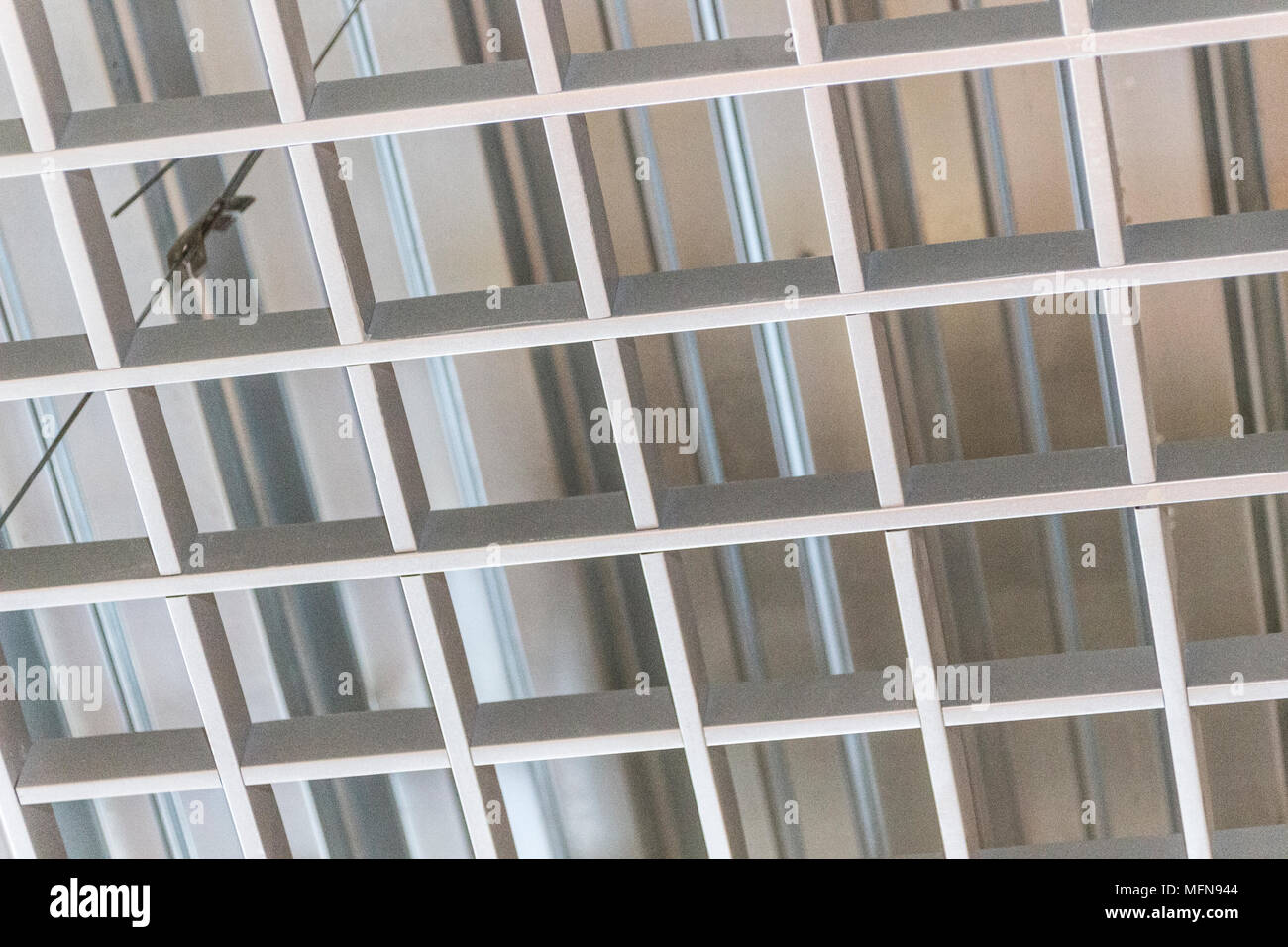 Suspended Ceiling Texture Stock Photo 181791684 Alamy