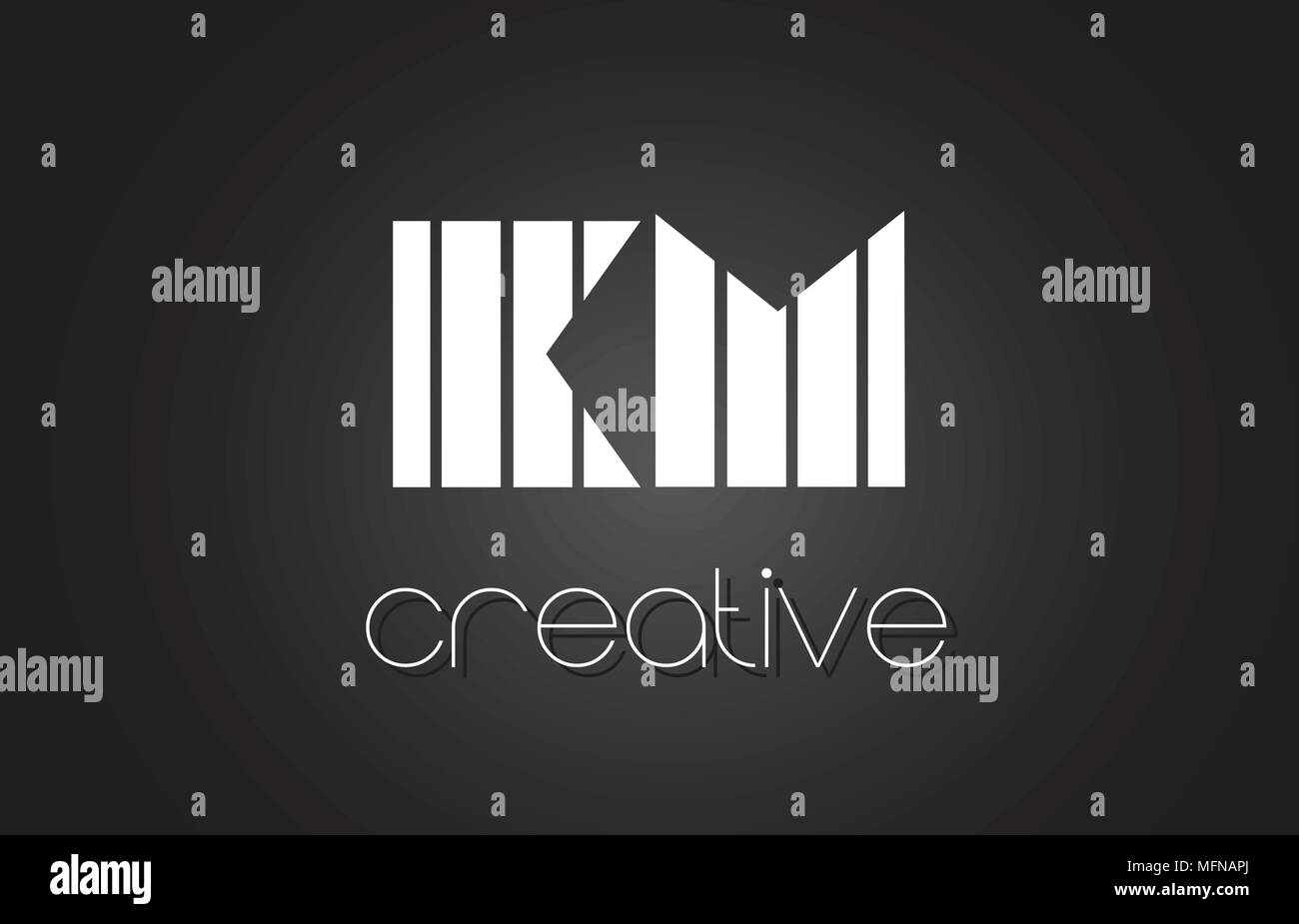 Letter m k design hires stock photography and images Alamy