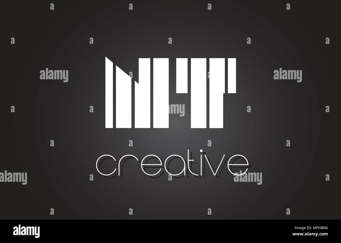 NT N T Creative Letter Logo Design With White and Black Lines Stock ...