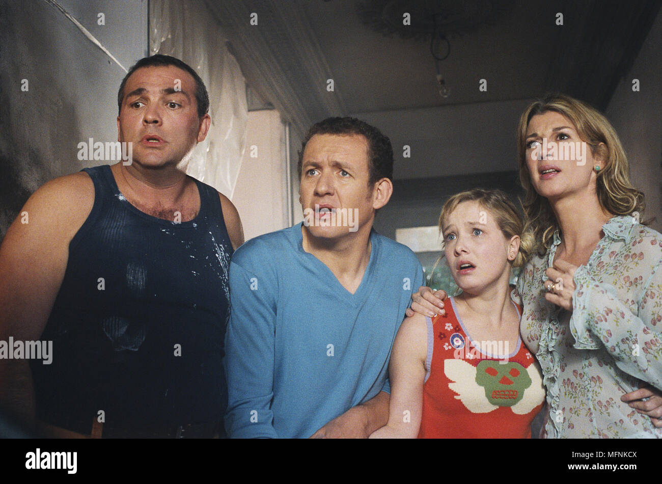 La Maison du Bonheur Year 2006 France Laurent Gamelon, Dany Boon, Gaëlle Bona, Michèle Laroque  Director : Dany Boon Stock Photo