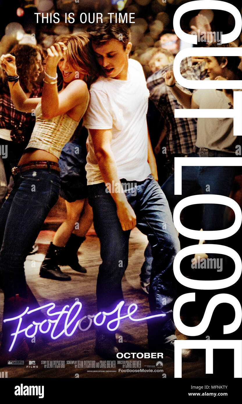 Footloose USA Director : Craig Brewer Julianne Hough, Kenny Wormald Movie poster (USA) Stock Photo