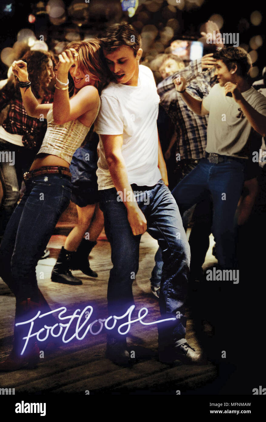 Footloose USA Director : Craig Brewer Julianne Hough, Kenny Wormald Movie poster Stock Photo
