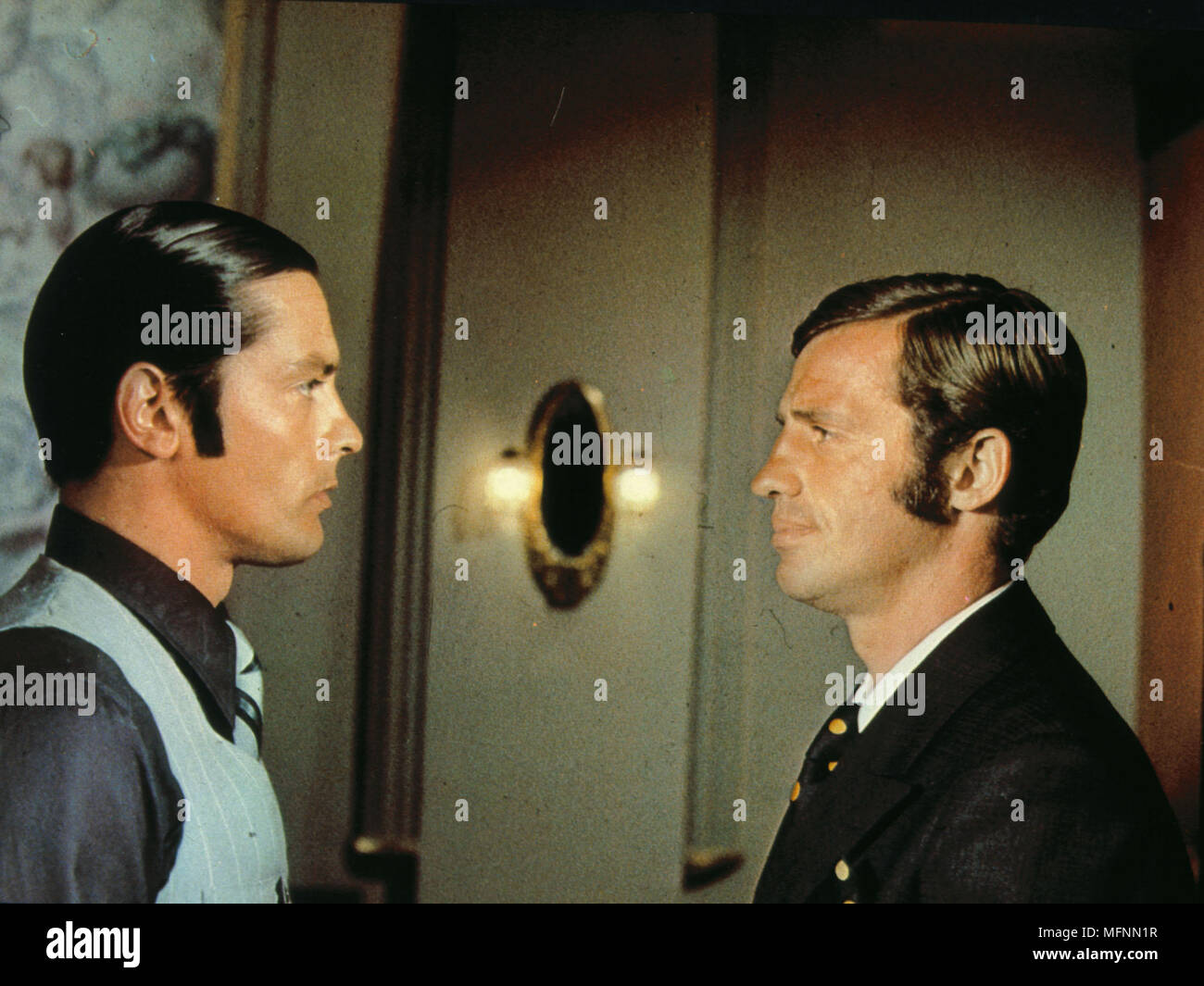 Borsalino Year: 1970 - France / Italy Director Jacques Deray Jean-Paul  Belmondo, Alain Delon Stock Photo - Alamy