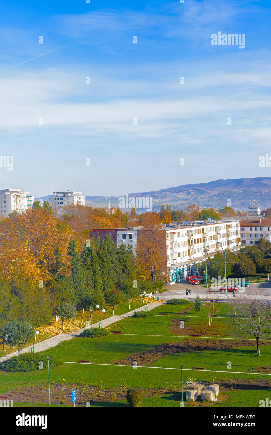 Panorama Of Onesti Bacau County Romania Stock Photo Alamy